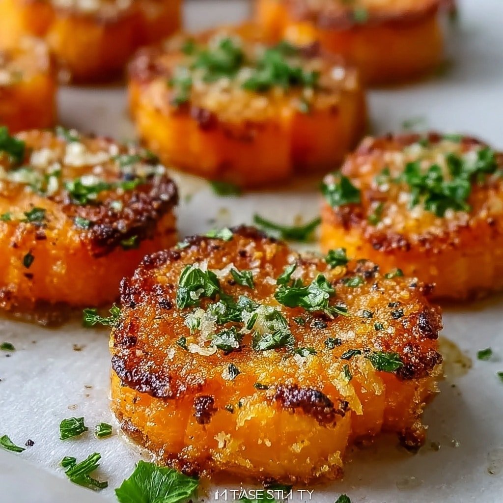 Crispy Smashed Carrot Bites Recipe - Recipe Image