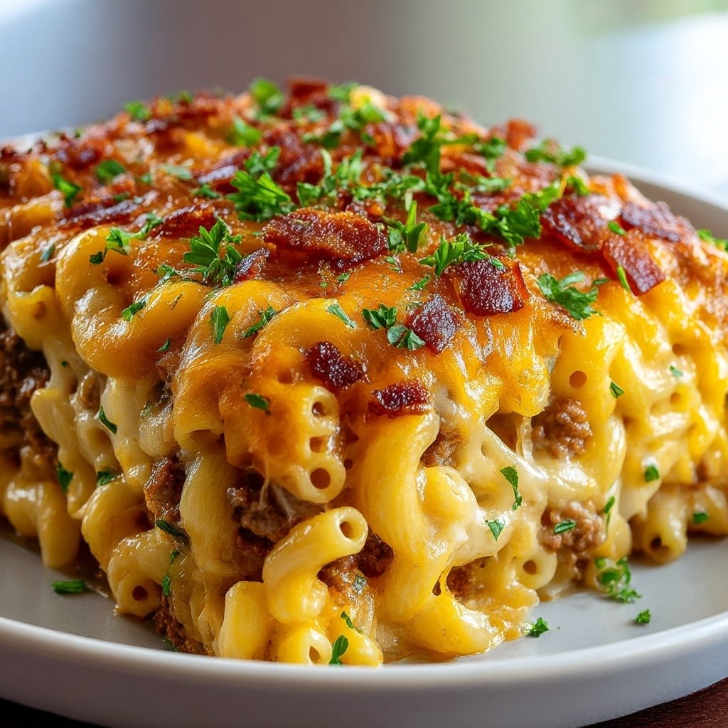 Ooey Gooey BBQ Bacon Mac Recipe - Recipe Image