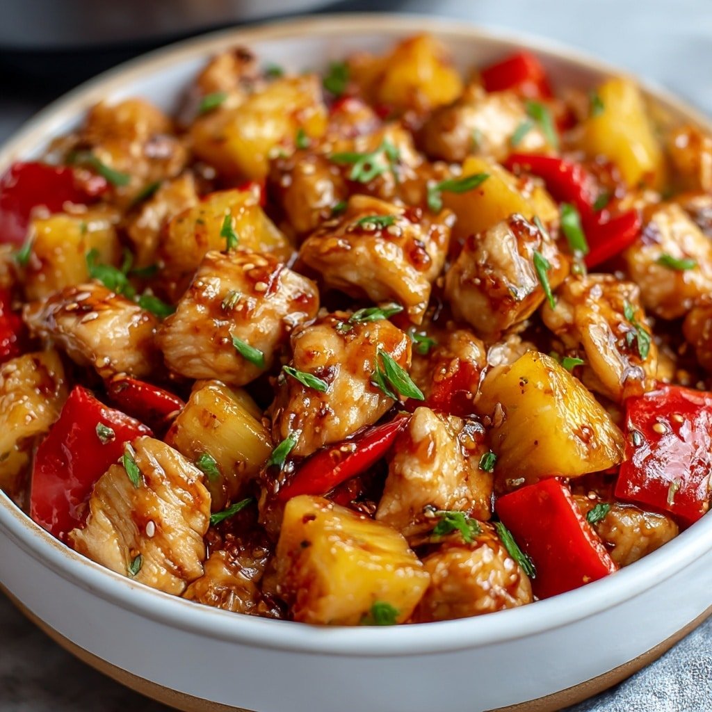 Air Fryer Pineapple Chicken Recipe - Recipe Image