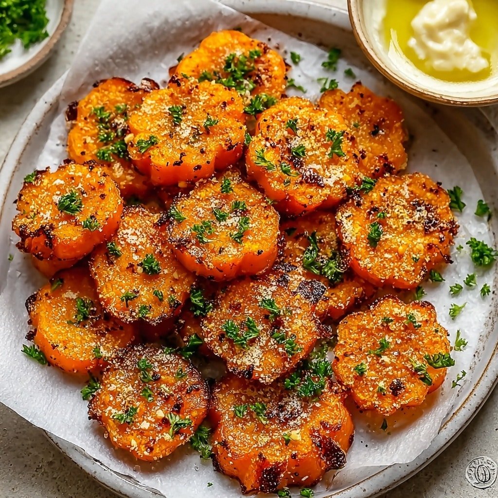 Crispy Smashed Carrot Bites Recipe - Recipe Image